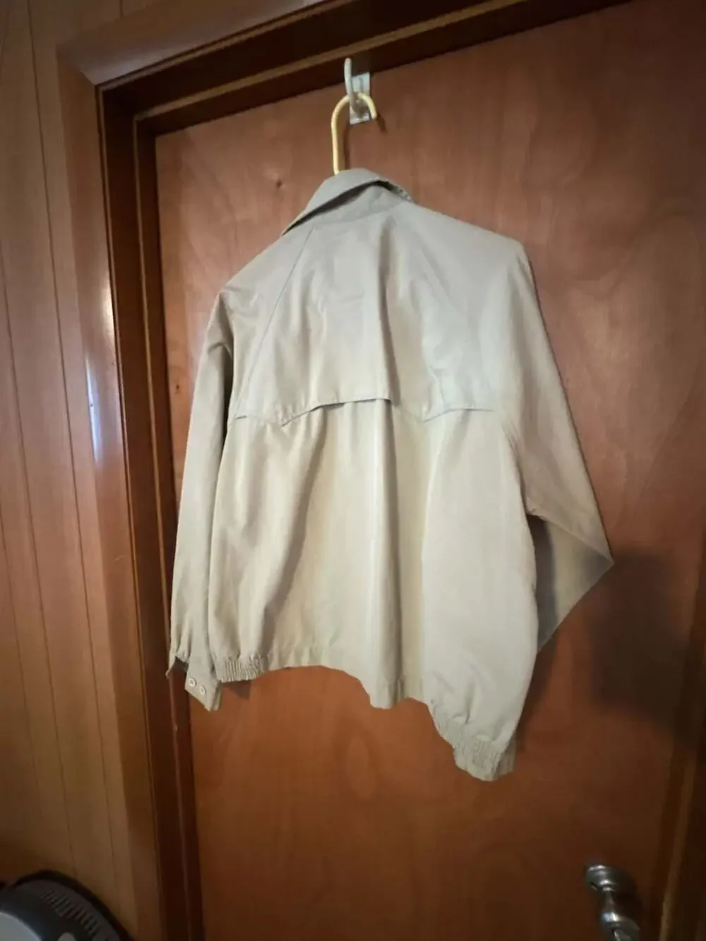 Vintage MC Clothing Company Tan Harrington Bomber Jacket